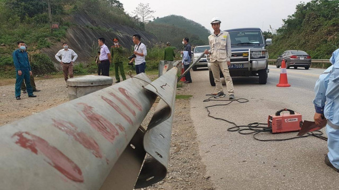 tháo hộ lan cao tốc có thể đối diện mức án 3 năm tù